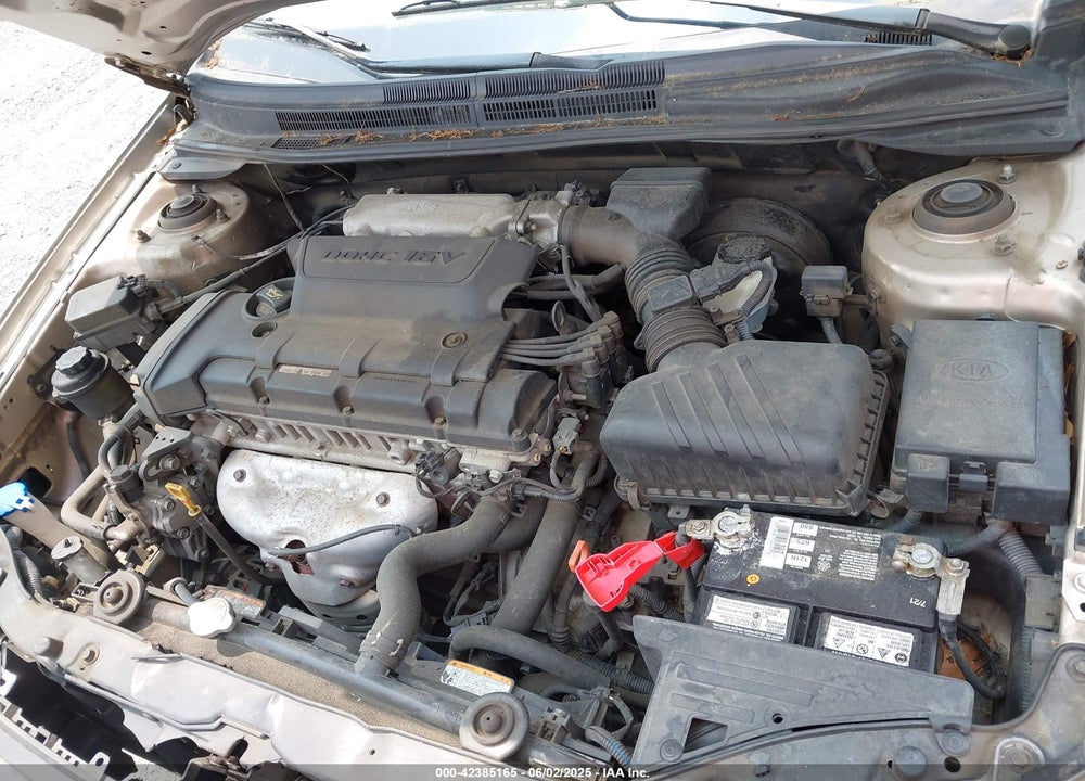 2008 KIA SPECTRA EX VIN: KNAFE121685526667