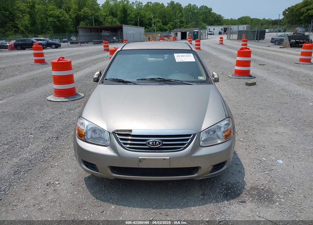 2008 KIA SPECTRA EX VIN: KNAFE121685526667