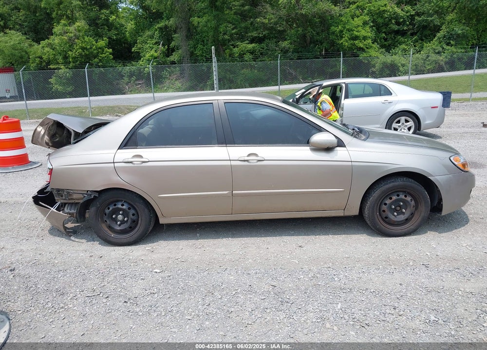 2008 KIA SPECTRA EX VIN: KNAFE121685526667