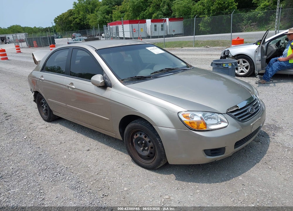 2008 KIA SPECTRA EX VIN: KNAFE121685526667