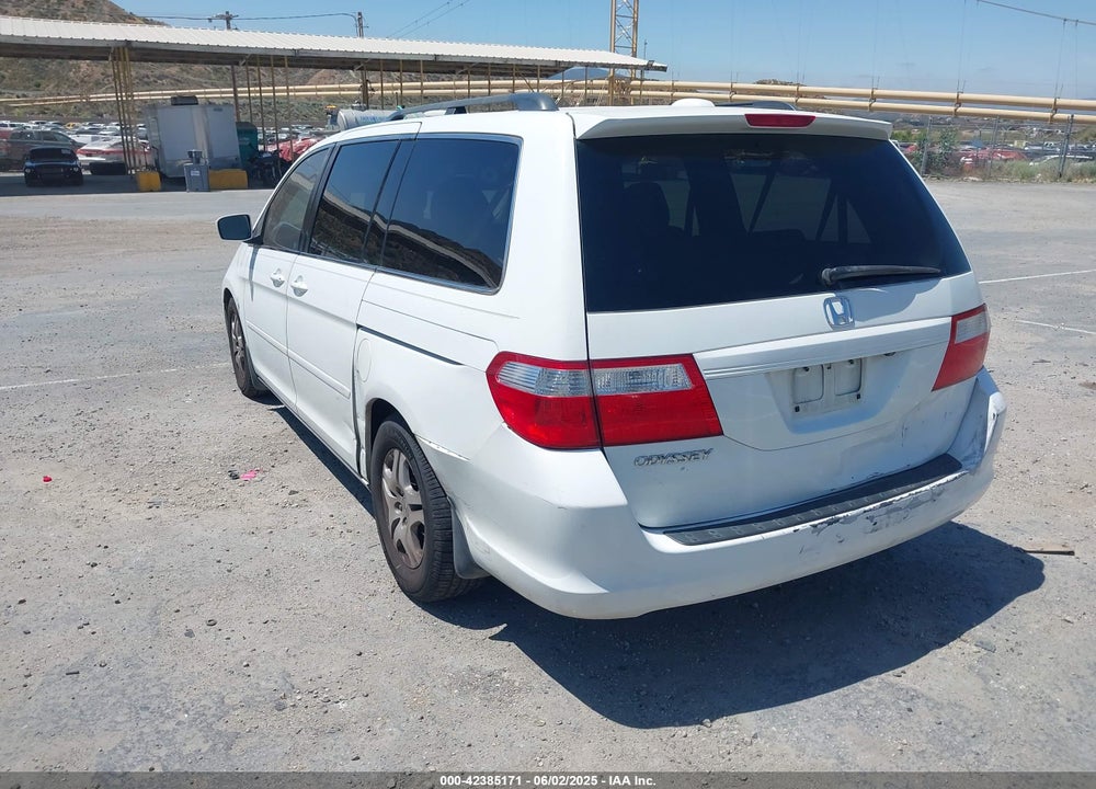 2007 HONDA ODYSSEY EX-L VIN: 5FNRL38767B090235
