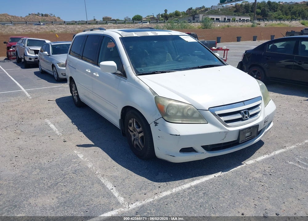 2007 HONDA ODYSSEY EX-L VIN: 5FNRL38767B090235