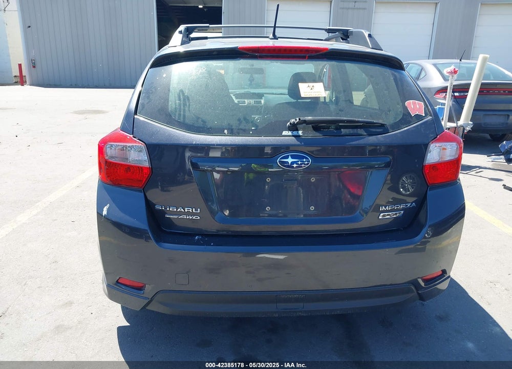 2015 SUBARU IMPREZA VIN: JF1GPAT60F9231183