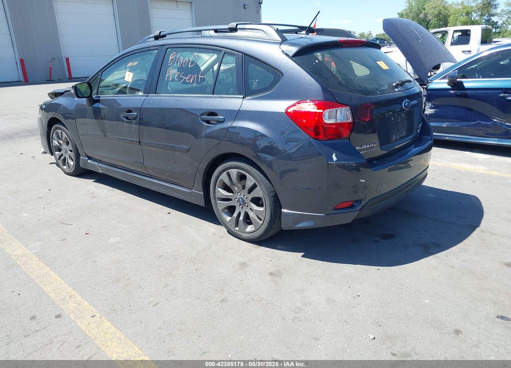 2015 SUBARU IMPREZA VIN: JF1GPAT60F9231183