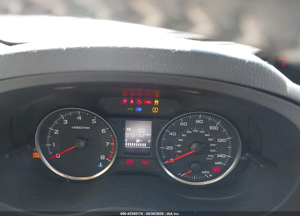 2015 SUBARU IMPREZA VIN: JF1GPAT60F9231183