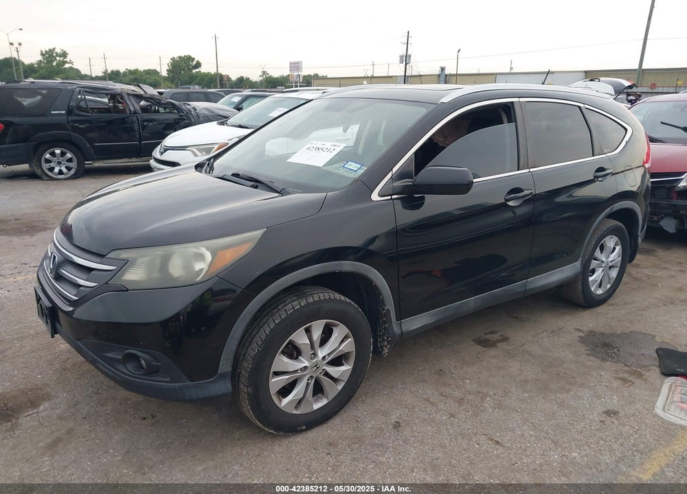 2012 HONDA CR-V EX-L VIN: 2HKRM3H72CH507634