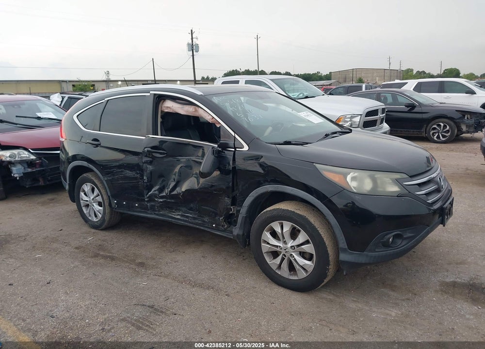 2012 HONDA CR-V EX-L VIN: 2HKRM3H72CH507634
