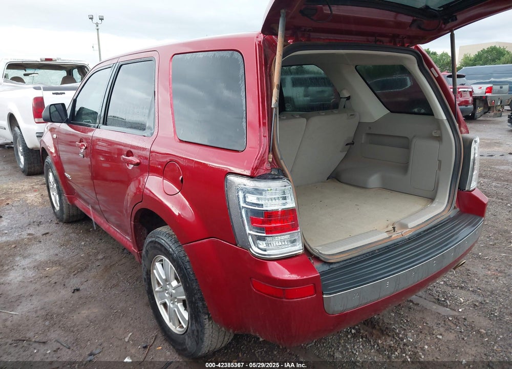 2008 MERCURY MARINER V6 VIN: 4M2CU91168KJ50296