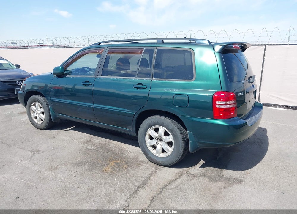 2003 TOYOTA HIGHLANDER VIN: JTEGD21A130064702