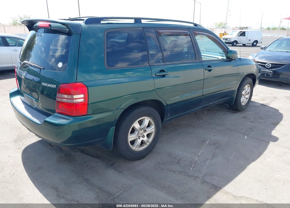 2003 TOYOTA HIGHLANDER VIN: JTEGD21A130064702