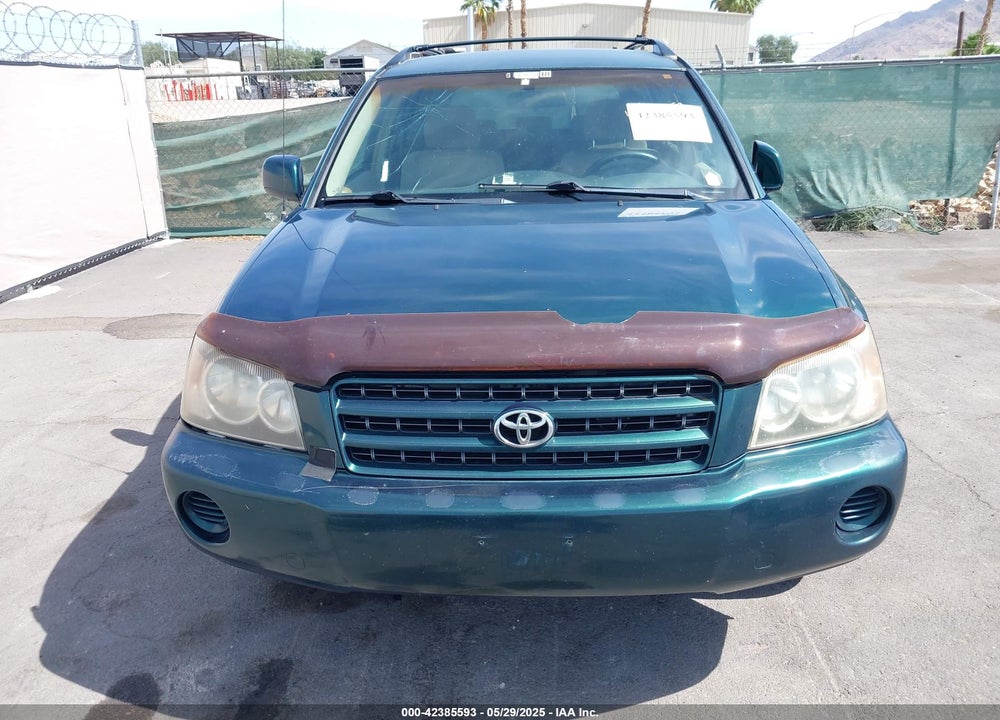 2003 TOYOTA HIGHLANDER VIN: JTEGD21A130064702