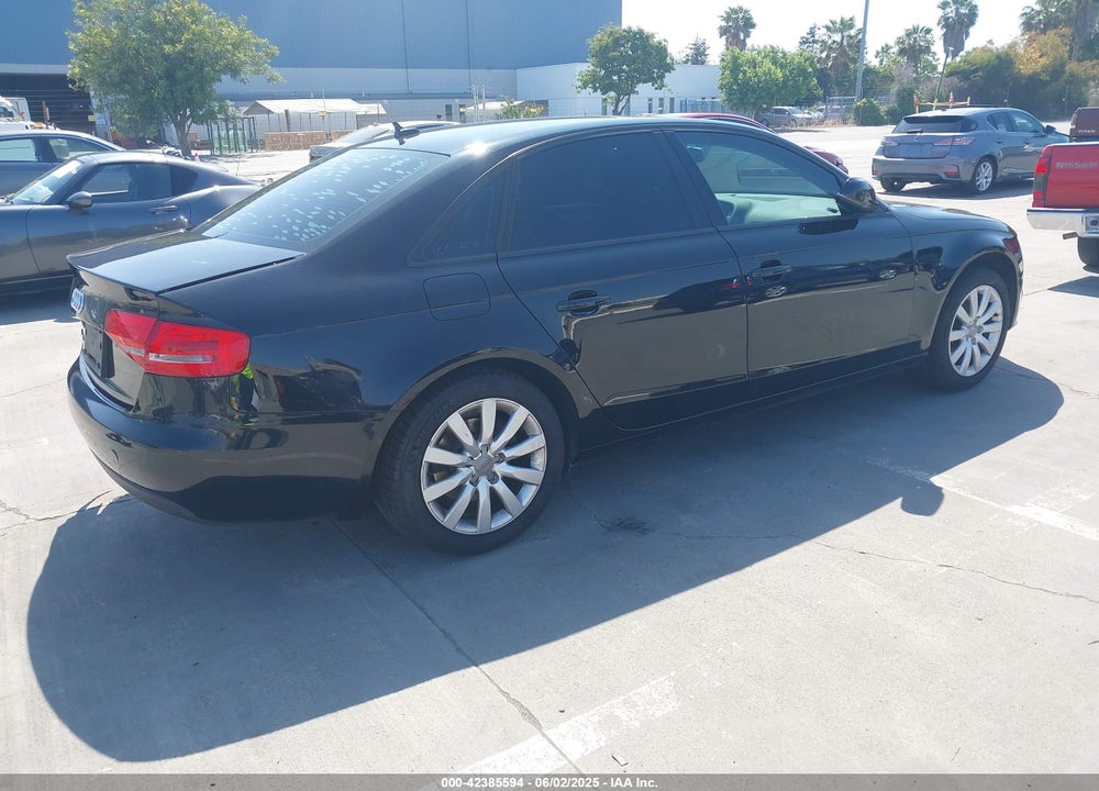 2014 AUDI A4 2.0T PREMIUM VIN: WAUAFAFL4EN025081