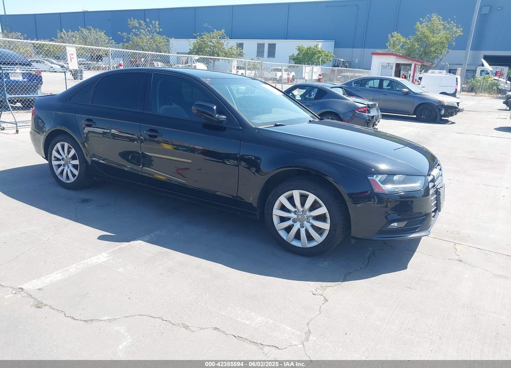 2014 AUDI A4 2.0T PREMIUM VIN: WAUAFAFL4EN025081