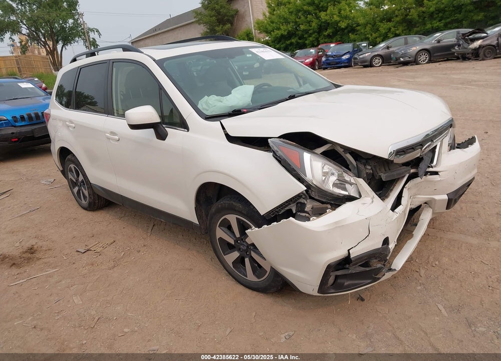 2018 SUBARU FORESTER 2.5I LIMITED VIN: JF2SJAJC6JH402887