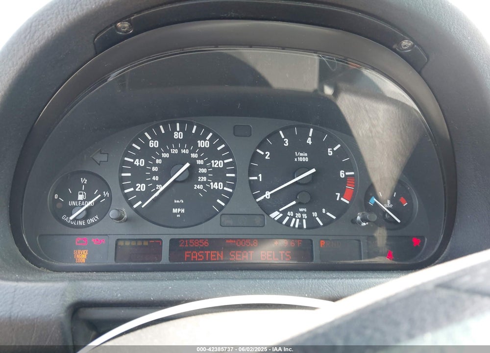 2003 BMW X5 3.0I VIN: 5UXFA53513LV81084