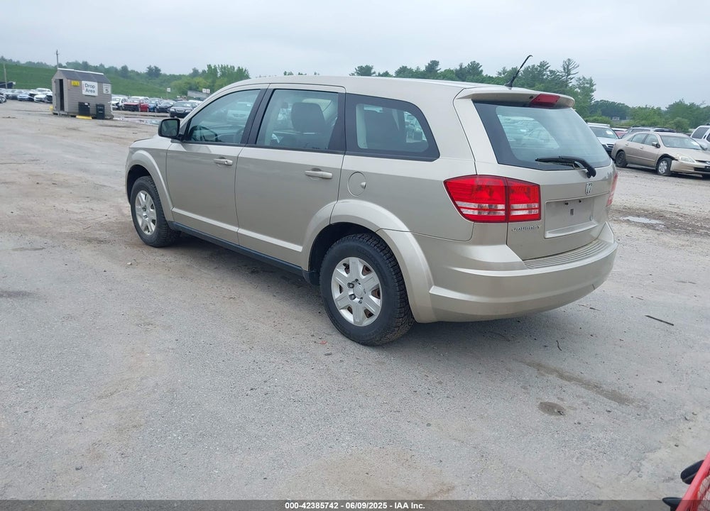2009 DODGE JOURNEY SE VIN: 3D4GG47B59T166249