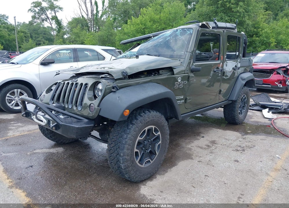 2016 JEEP WRANGLER UNLIMITED VIN: 1C4BJWDG3GL140326