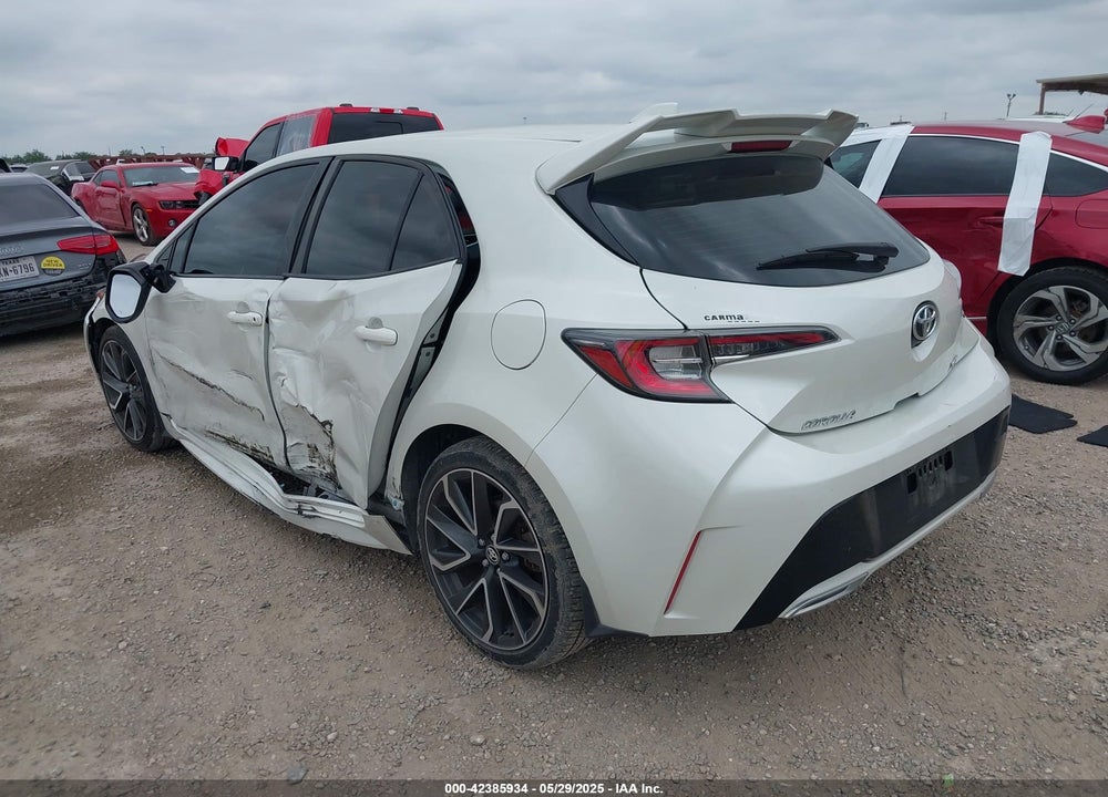 2019 TOYOTA COROLLA VIN: JTNK4RBE2K3067626