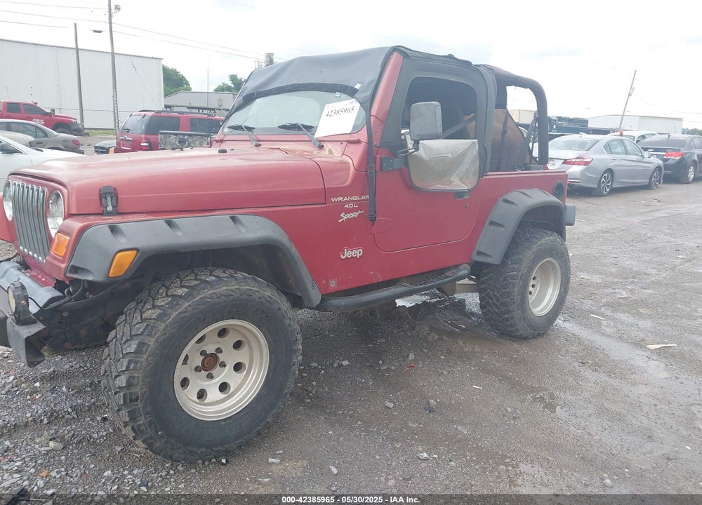 2000 JEEP WRANGLER SPORT VIN: 1J4FA49S2YP764321
