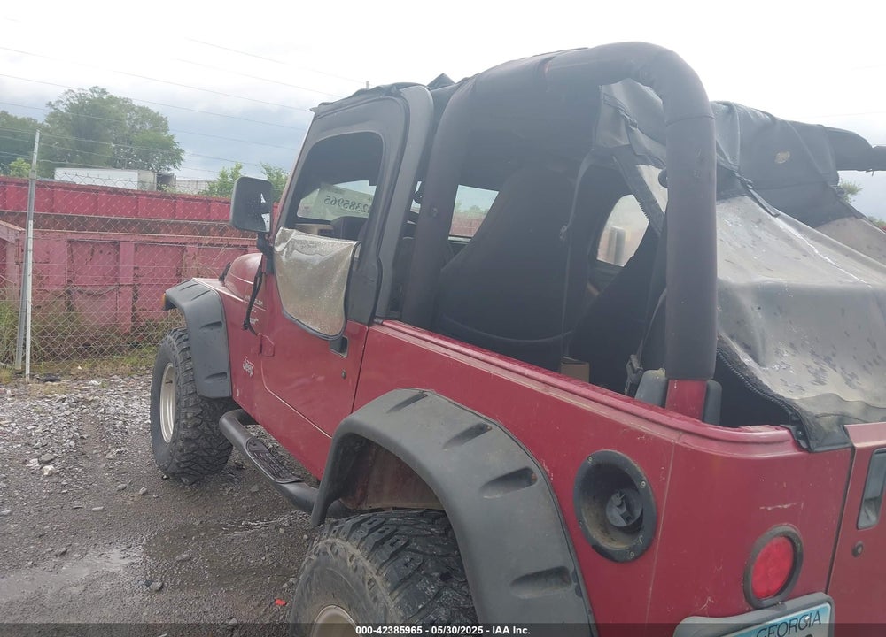 2000 JEEP WRANGLER SPORT VIN: 1J4FA49S2YP764321