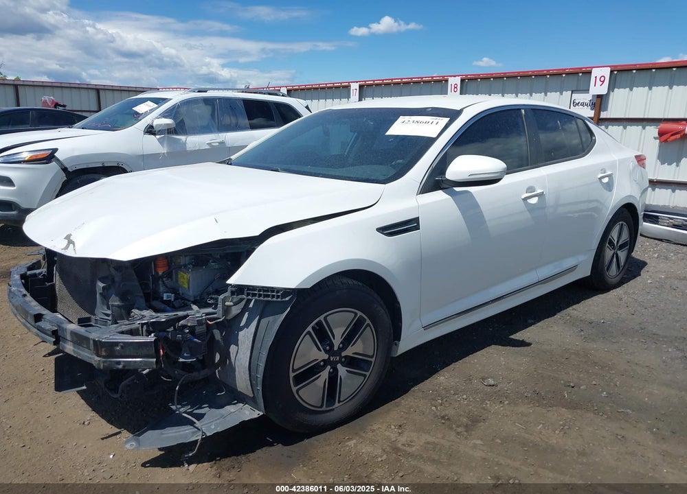 2011 KIA OPTIMA HYBRID VIN: KNAGM4AD5B5007878