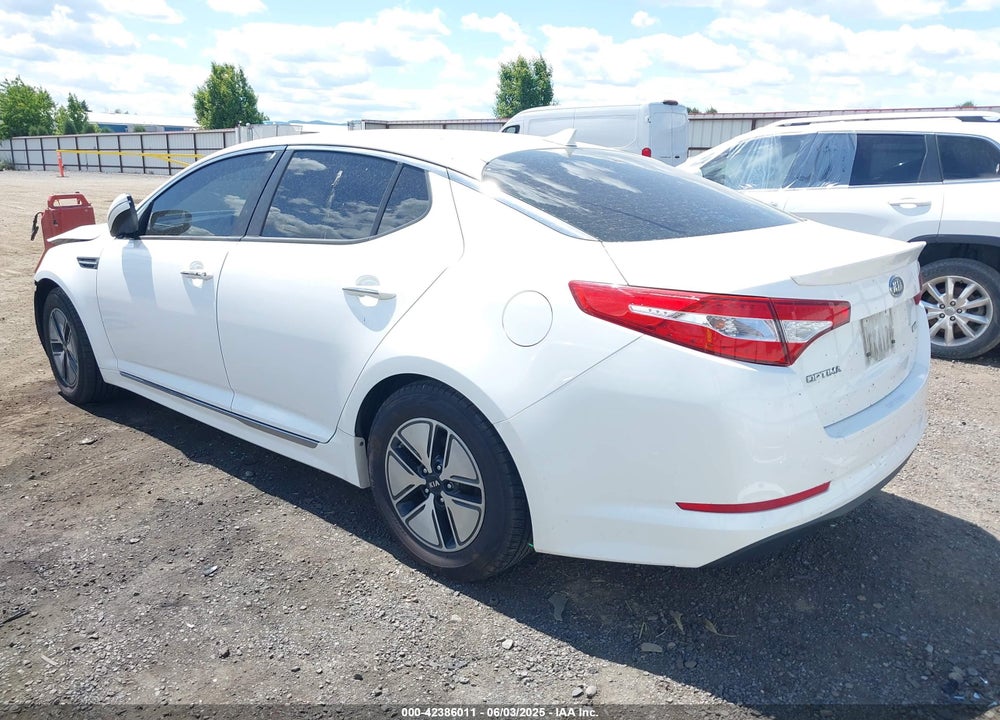 2011 KIA OPTIMA HYBRID VIN: KNAGM4AD5B5007878
