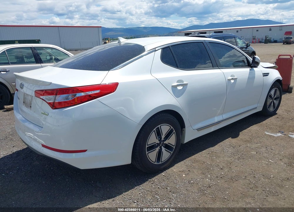 2011 KIA OPTIMA HYBRID VIN: KNAGM4AD5B5007878