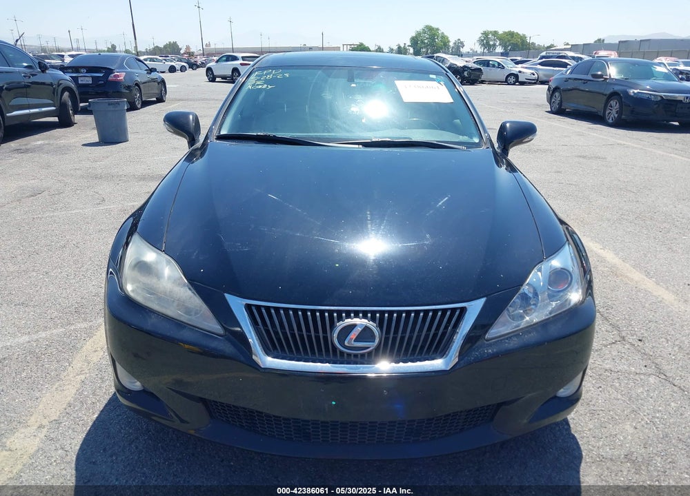2010 LEXUS IS250 VIN: JTHBF5C27A5129048