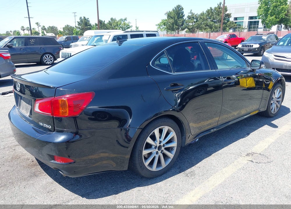 2010 LEXUS IS250 VIN: JTHBF5C27A5129048