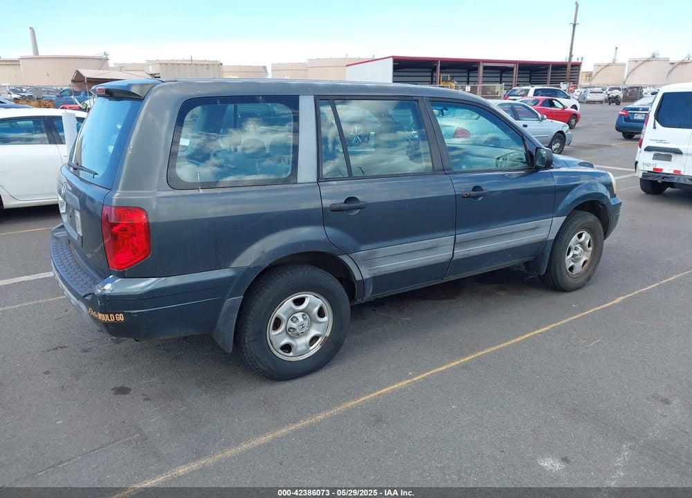 2004 HONDA PILOT LX VIN: 2HKYF18114H591405