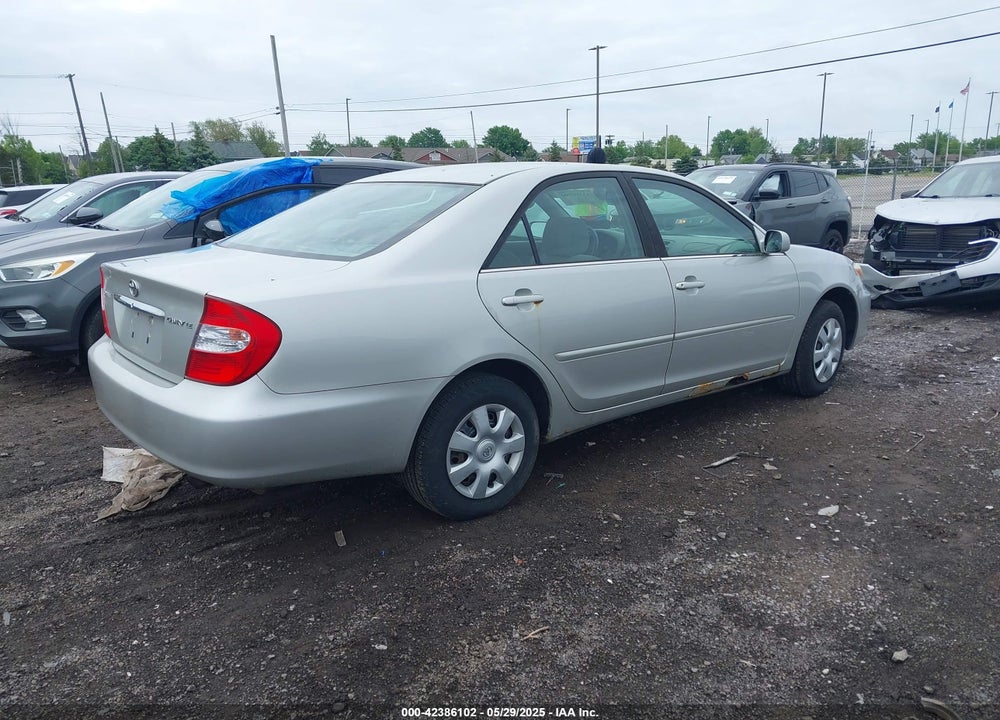 2002 TOYOTA CAMRY LE VIN: 4T1BE32K22U025242