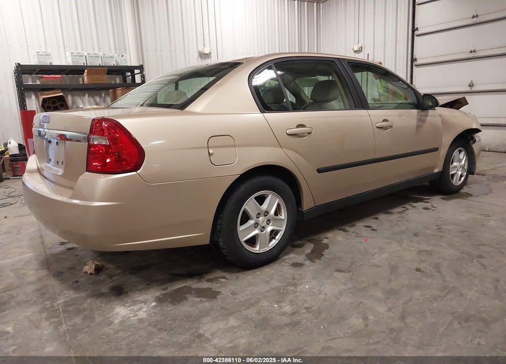 2005 CHEVROLET MALIBU VIN: 1G1ZS52F55F207688