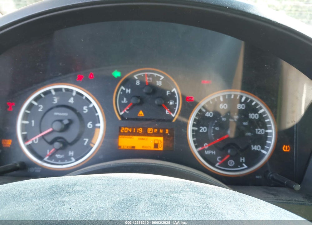 2011 NISSAN TITAN VIN: 1N6BA0EDXBN326408
