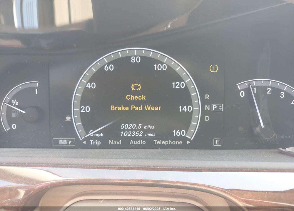 2012 MERCEDES-BENZ S 550 VIN: WDDNG7DB8CA461313