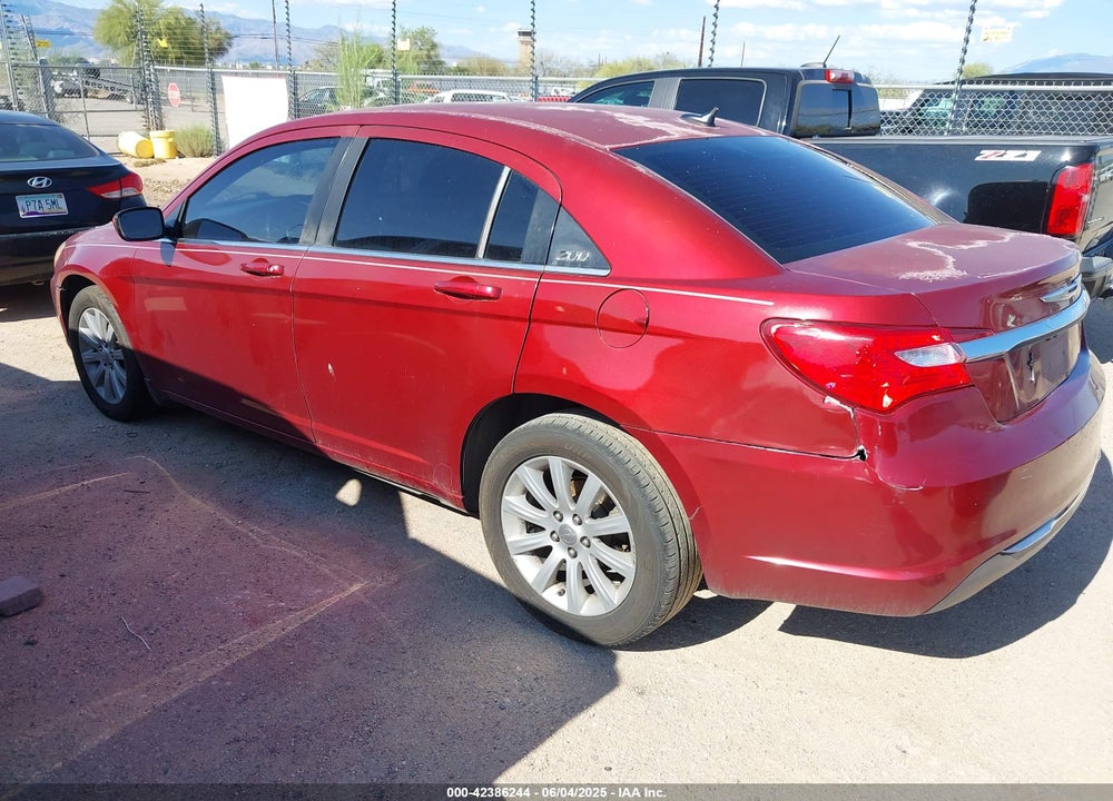 2013 CHRYSLER 200 TOURING VIN: 1C3CCBBB9DN598617