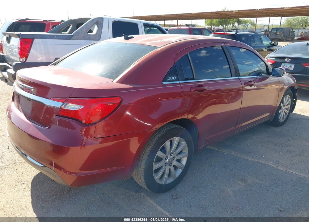 2013 CHRYSLER 200 TOURING VIN: 1C3CCBBB9DN598617