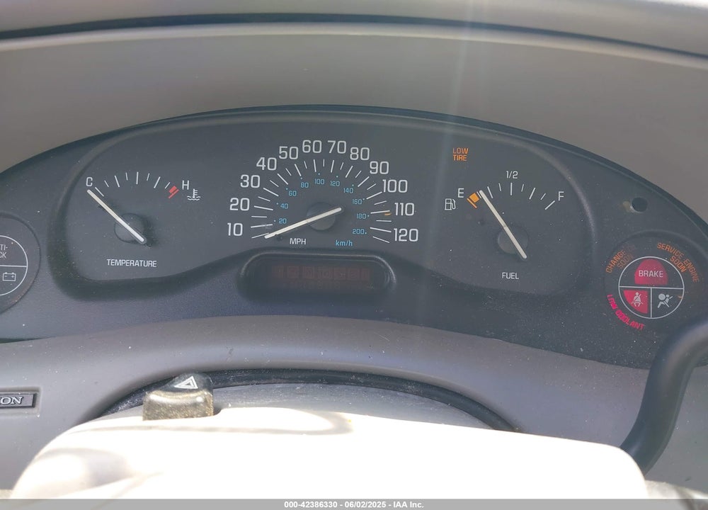 1999 BUICK CENTURY CUSTOM VIN: 2G4WS52M5X1434507