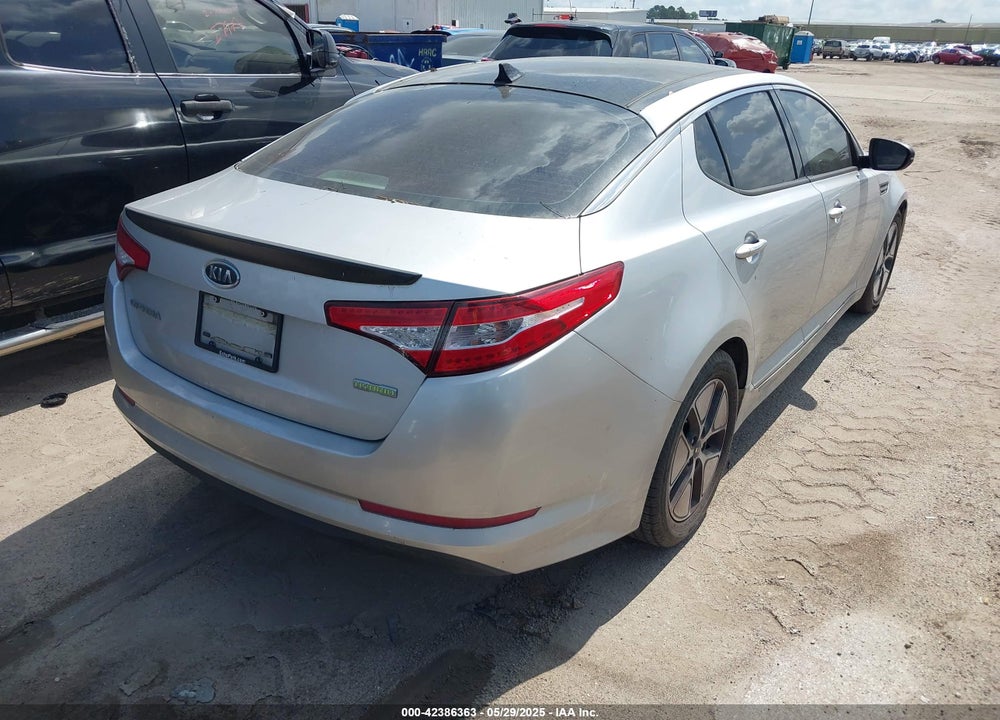 2012 KIA OPTIMA HYBRID VIN: KNAGM4AD4C5009588