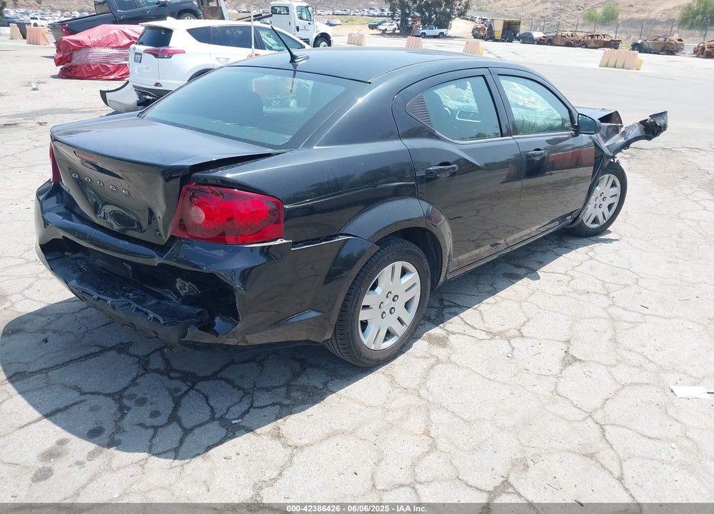 2013 DODGE AVENGER SE VIN: 1C3CDZAB1DN741891