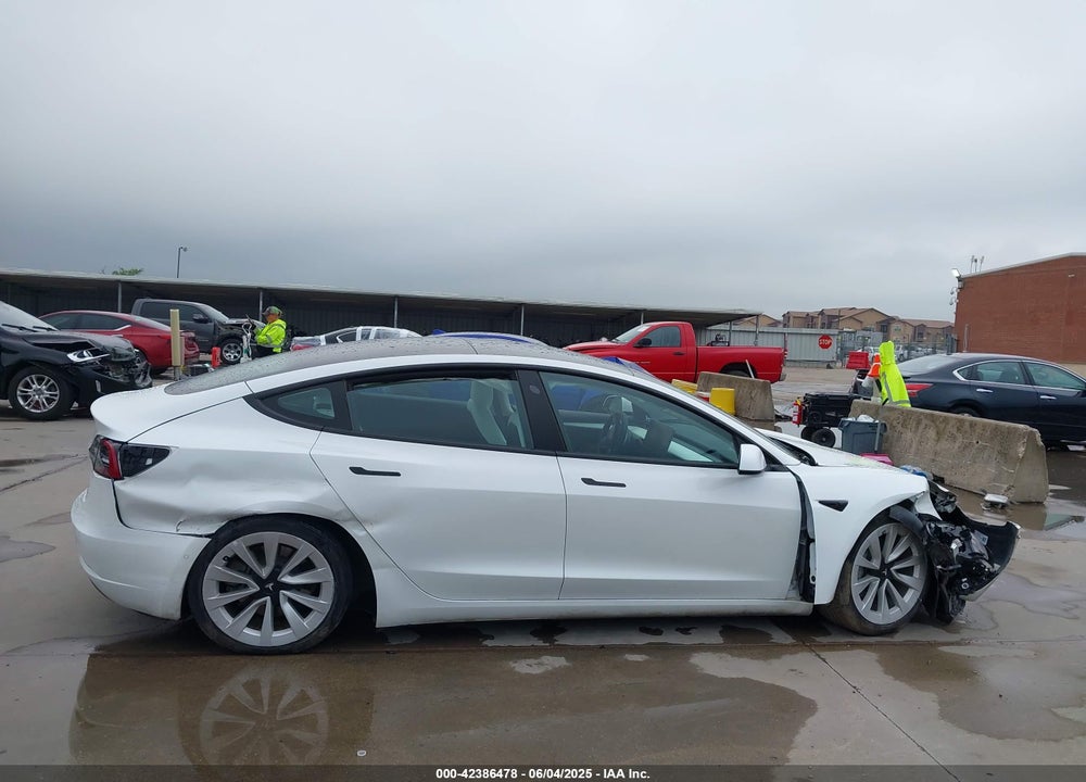 2022 TESLA MODEL 3 VIN: 5YJ3E1EB7NF355688