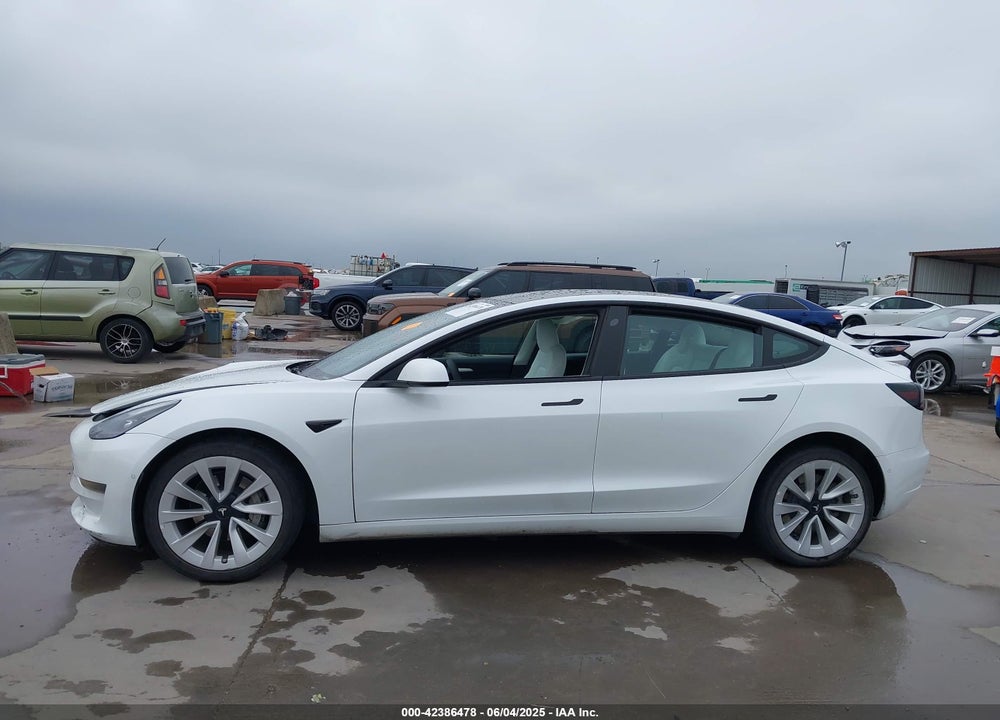 2022 TESLA MODEL 3 VIN: 5YJ3E1EB7NF355688