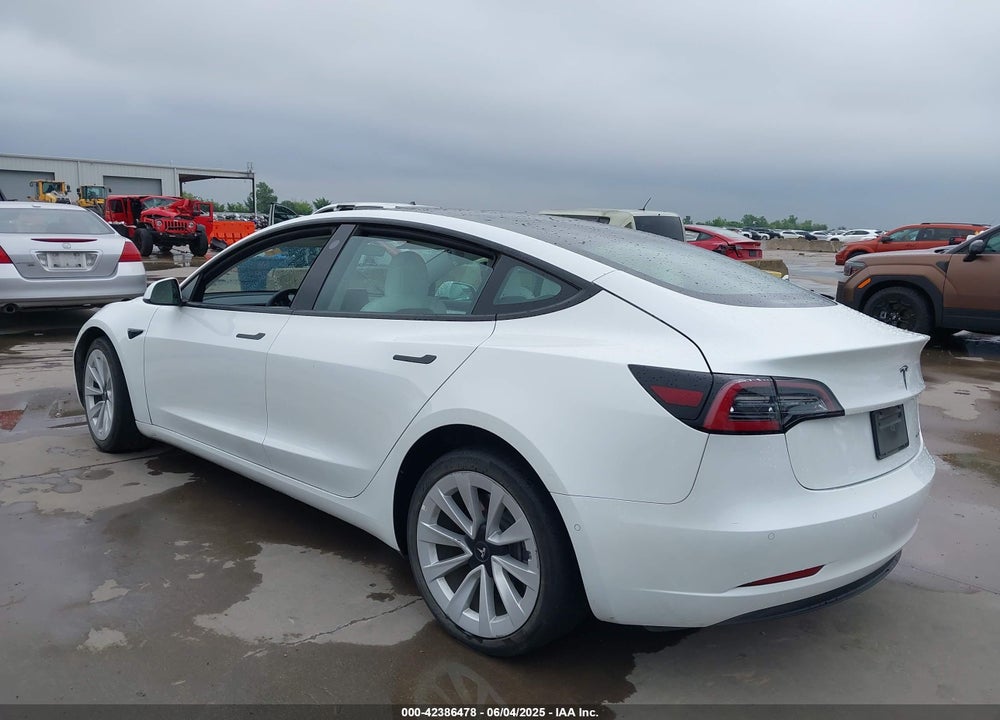 2022 TESLA MODEL 3 VIN: 5YJ3E1EB7NF355688