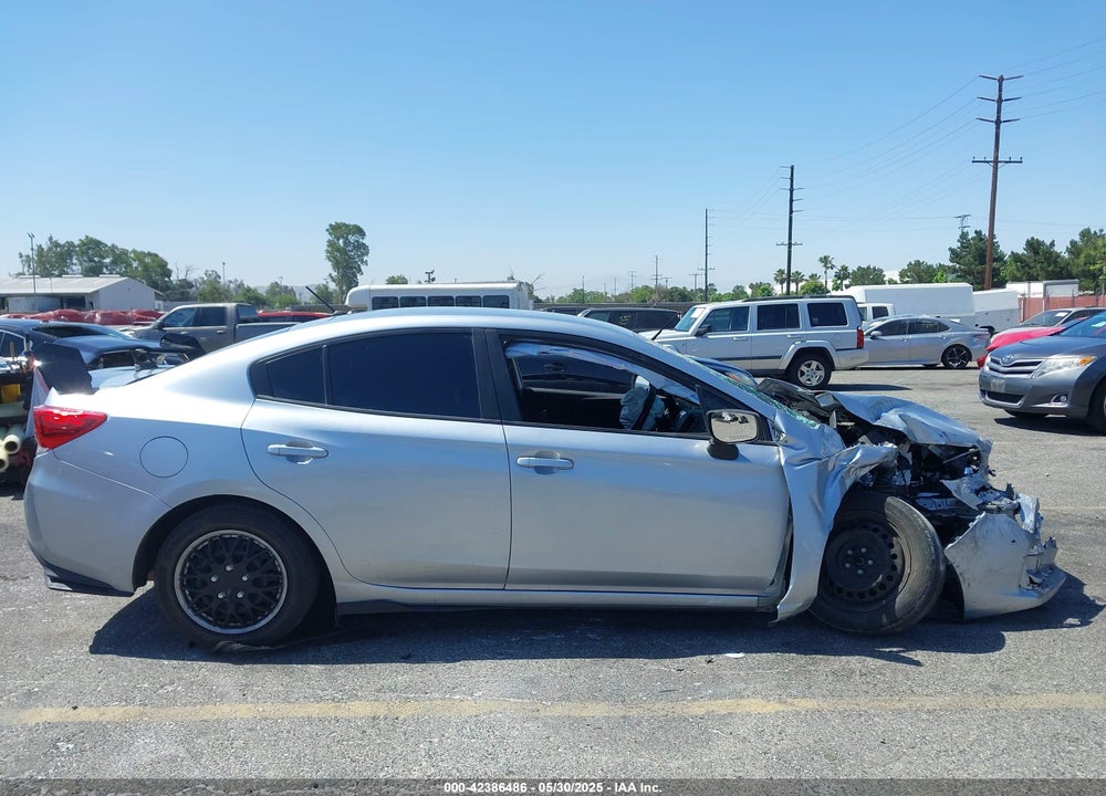 2022 SUBARU IMPREZA VIN: 4S3GKAB63N3604437