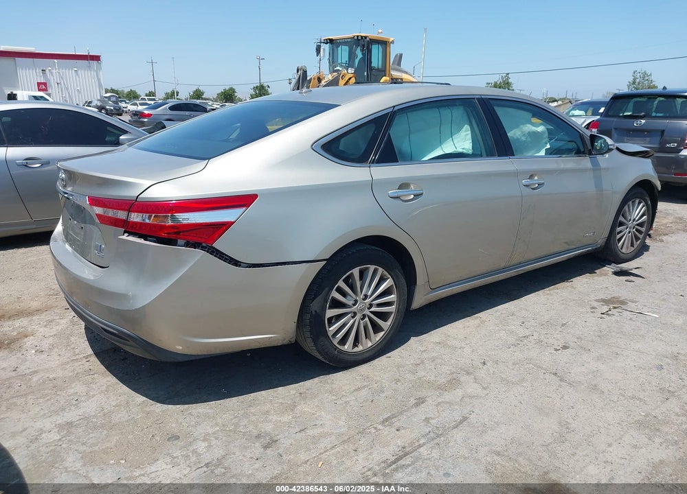 2014 TOYOTA AVALON HYBRID XLE TOURING VIN: 4T1BD1EB1EU025174