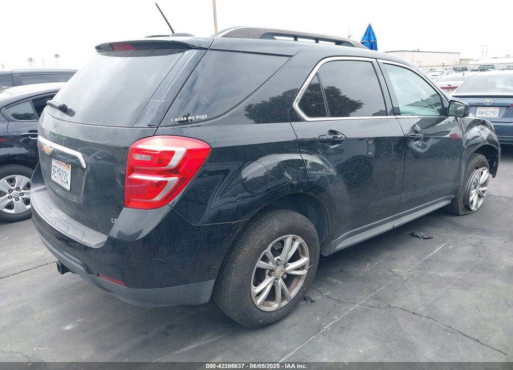 2017 CHEVROLET EQUINOX LT VIN: 2GNALCEK4H1615309
