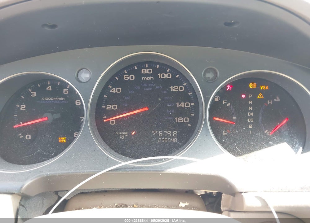 2004 ACURA RL 3.5 VIN: JH4KA96634C005251