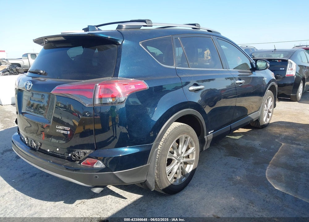 2018 TOYOTA RAV4 HYBRID LIMITED VIN: JTMDJREV2JD167395