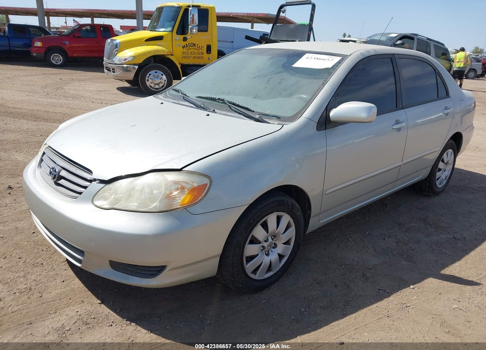 2004 TOYOTA COROLLA LE VIN: 2T1BR32E94C267724
