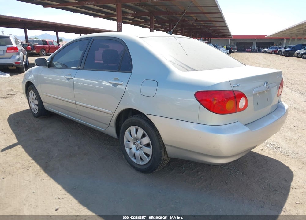 2004 TOYOTA COROLLA LE VIN: 2T1BR32E94C267724