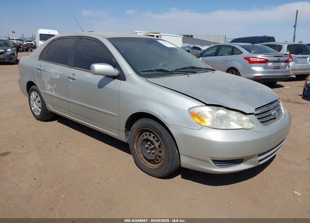 2004 TOYOTA COROLLA LE VIN: 2T1BR32E94C267724